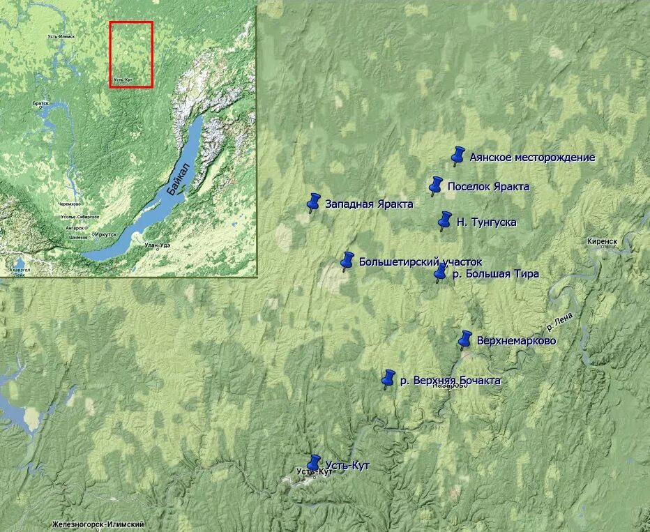 Карта Иркутской обл Усть Кутский район. Яракта Иркутская область поселок. Иркутская область Усть-кутское месторождение. Усть-Кутский район Иркутской области на карте.
