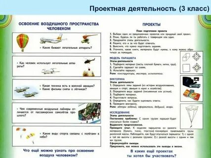 Проектная работа 3 класс примеры