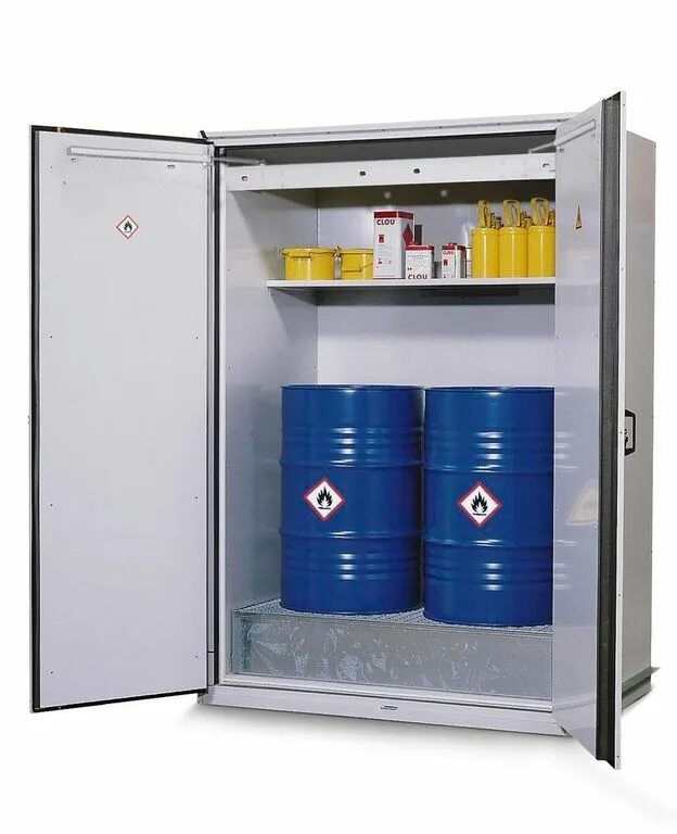 Огнестойкий шкаф Тип VBF 90.2. Шкаф стальнoй ш-ЛВЖ-1200. Шкаф стальной 250 л, с 2 х 2 полками, для хранения ЛВЖ И опасных веществ. Шкаф для хранения ЛВЖ 200л вентиляция.