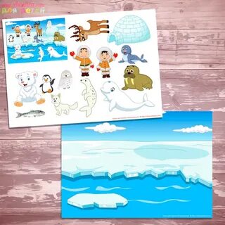 Игра животные севера