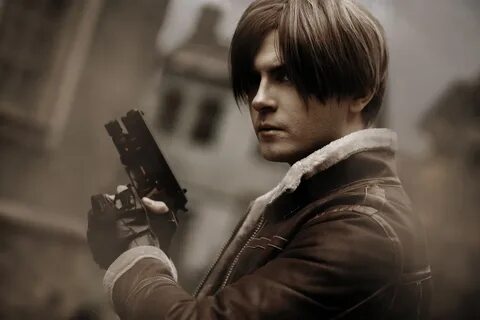 Косплей на Леона из Resident Evil 4