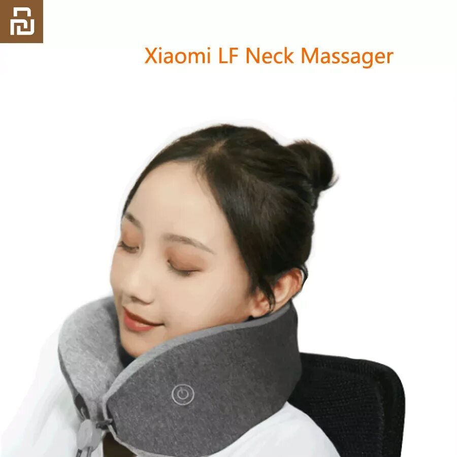 Массажер для шеи mijia. Массажная подушка Xiaomi Lefan massage. Xiaomi Lefan Comfort-u Pillow. Массажный воротник Xiaomi. Neck Pillow.