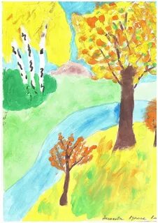 Рисунок осени 4