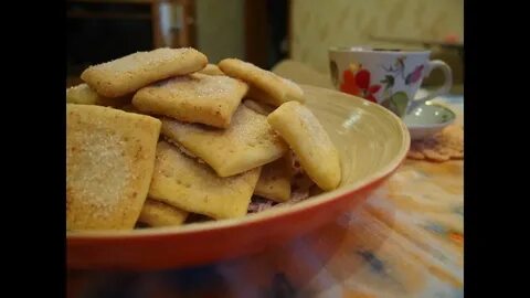 Печенье с молоком без масла