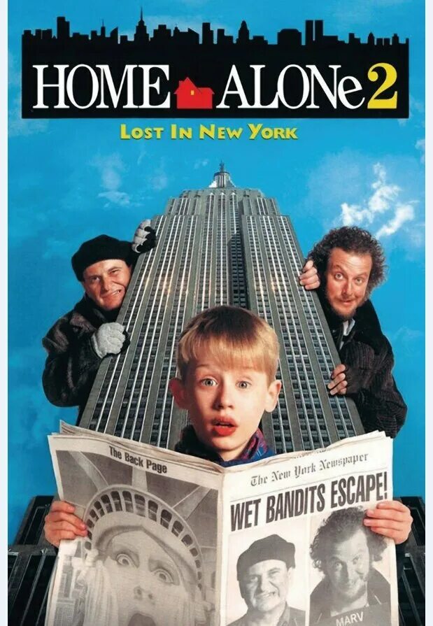 Один дома 3 постер. Один дома 2 Затерянный в Нью Йорке 1992 Постер. Home Alone 2 poster. Один дома 2 обложка.