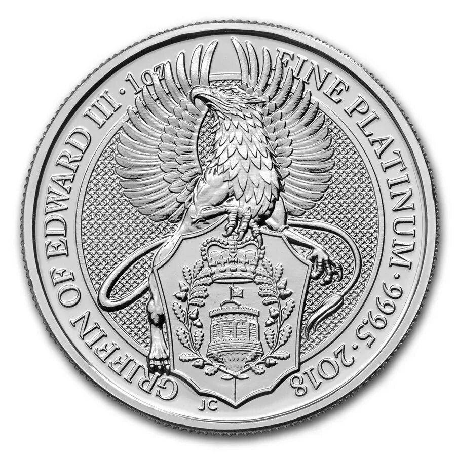 Монета грифон. Звери королевы монеты 2 oz. Инвестиционная монета звери королевы. 5 Фунтов Грифон Эдварда III Великобритания. Звери королевы серебро 2 унции.