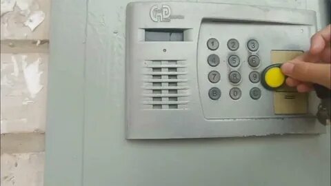 Как открыть домофон строймастер без ключа