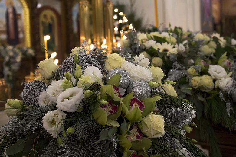 какой цвет на рождество в церкви