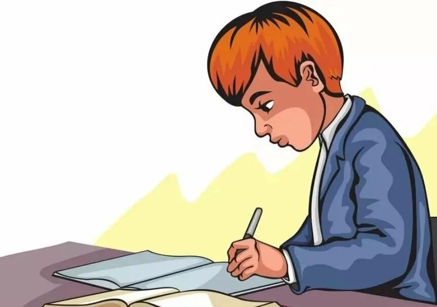 Мальчик написал на кнопки. Писающий мальчик. ученик пишет. школьник пишет в тетради рисунок. ученик клипарт.