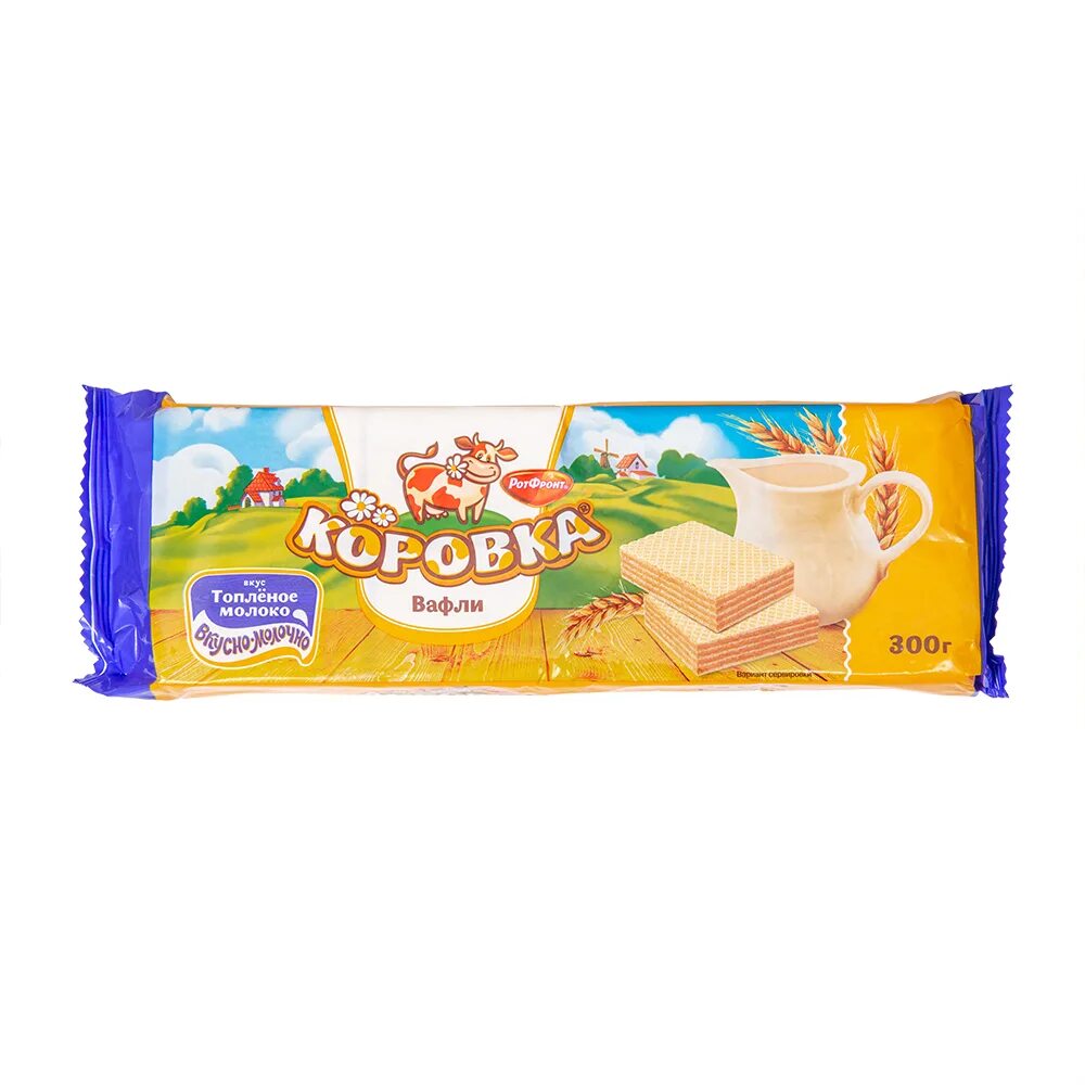 Рот фронт-вафли-коровка-топленое молоко-300гр. Вафли рот фронт коровка топленое молоко, 300 г. Вафли коровка топленое молоко 150. Вафли коровка топленое молоко 150г. Вафли коровка 150г.