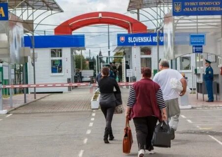 Въезд украинце