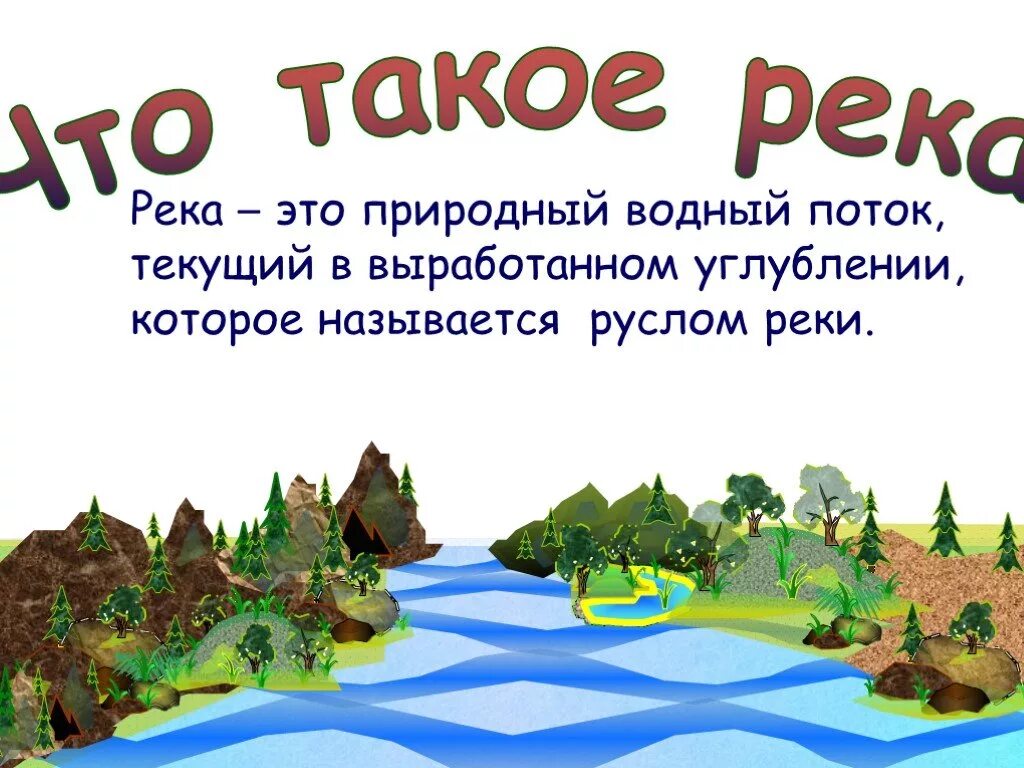 Дайте определение реки. Река для презентации. Река это определение. Что такое река кратко. Река это определение 5 класс.