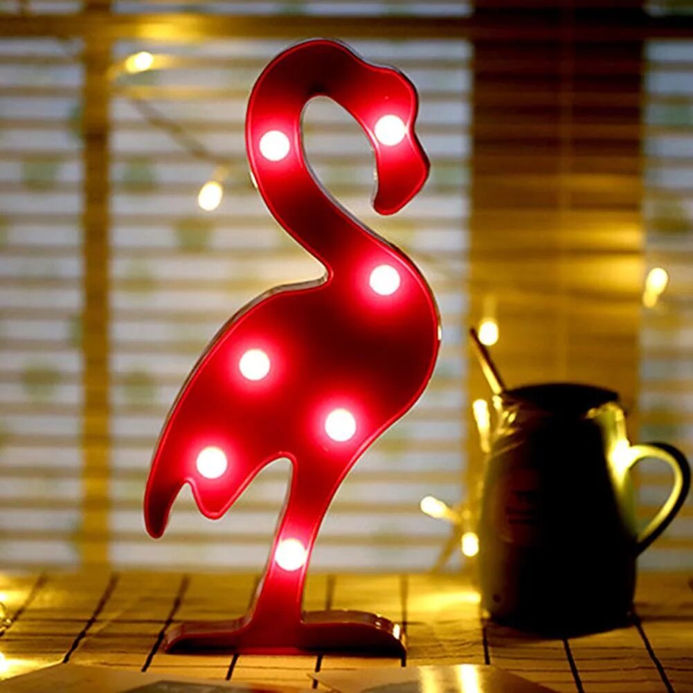 Flamingo lamp