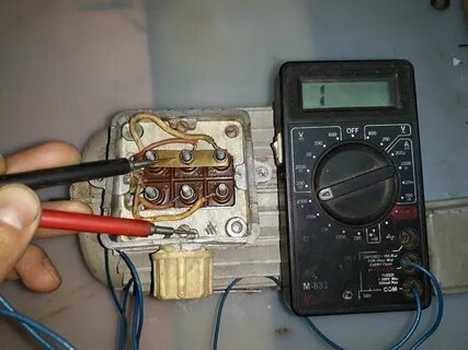 Как прозвонить электродвигатель мультиметром на 220