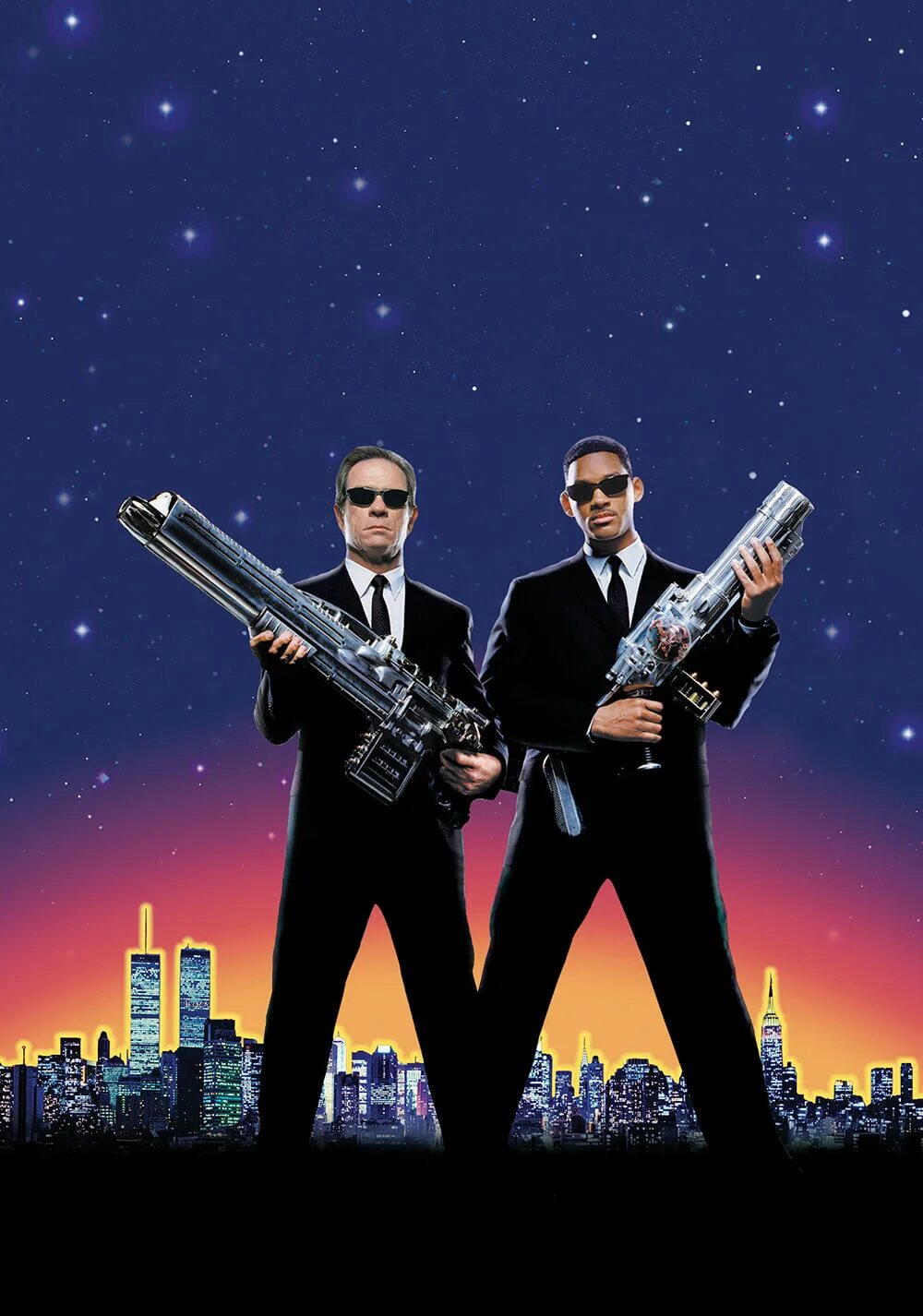 Man is black. Люди в черном 1997. men in black 1997 постер.