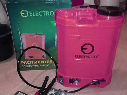 Аккумуляторный опрыскиватель electrolite bs 10 10 л