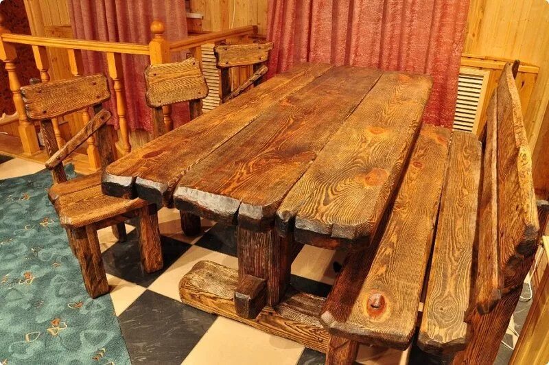 Стол в предбанник. Мебель под старину. Баня под столом. Баня под столом. Мебель из состаренного дерева.