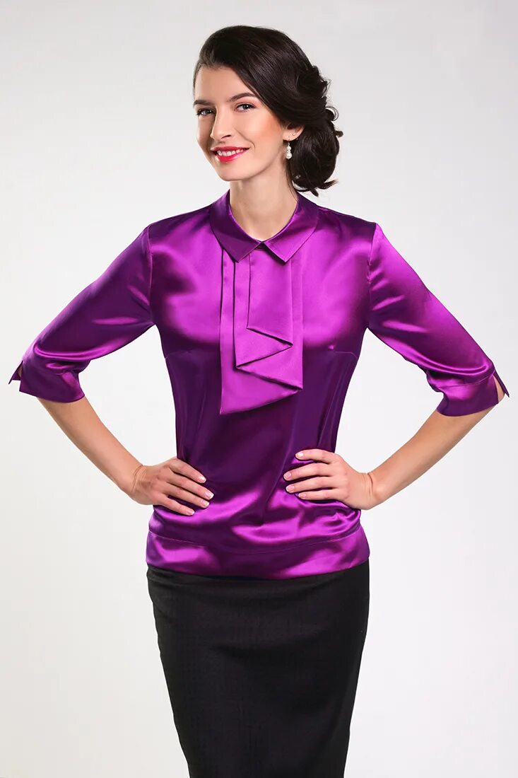 Блузки из атласа. Нарядные блузки для женщин. Блузка женская из атласа. Праздничная блузка для женщин.