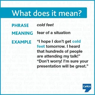 Get cold