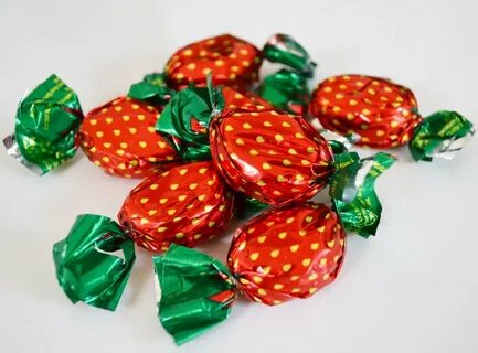 Конфеты большие и маленькие