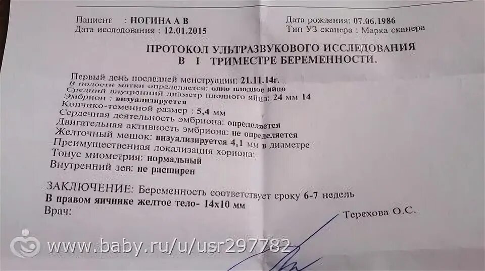 Расширение внутреннего зева при беременности. Расширение внутреннего зева при беременности