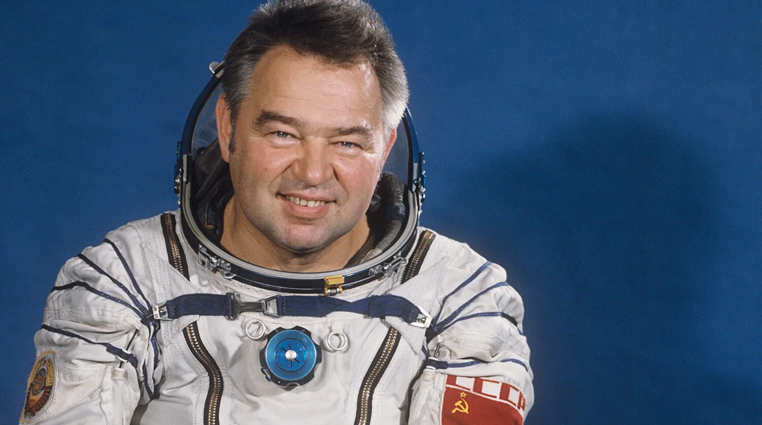 Первые известные космонавты. Гречко космонавт.