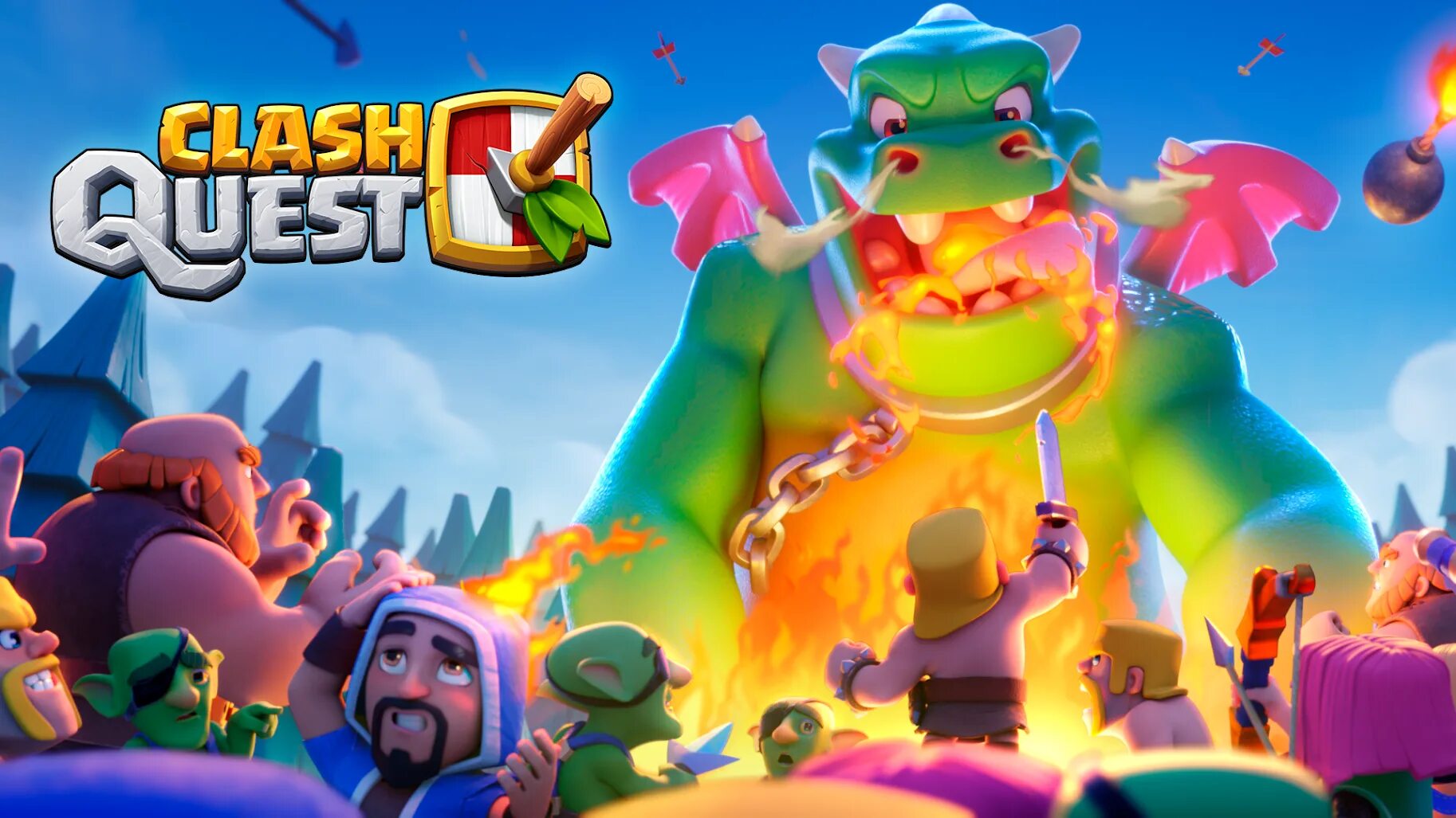 Clash quest supercell. Clash Quest. Клэш квест геймплей. Clash Quest иконка.