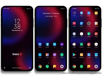 Redmi note 9 темы