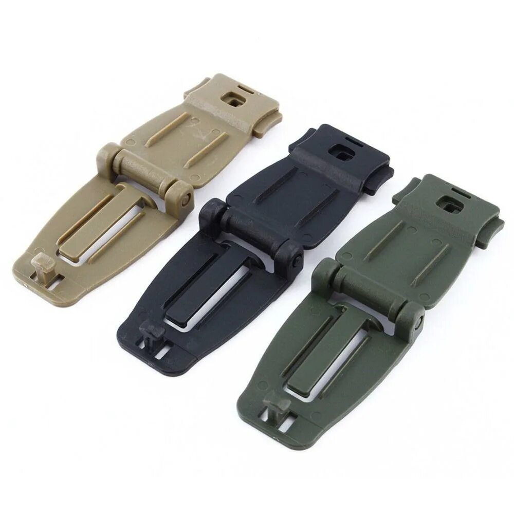 Клипса EDC ножны Molle. Зажим-крепление Molle. Фурнитура Molle. TMC Tactical Molle Mount quick release Buckle. Застежка для ремня