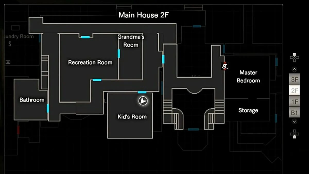 Включи 7 карта. Карта резидент ивел 7. Resident Evil 7 дом БЕЙКЕРОВ карта. Resident Evil 7 карта дома.