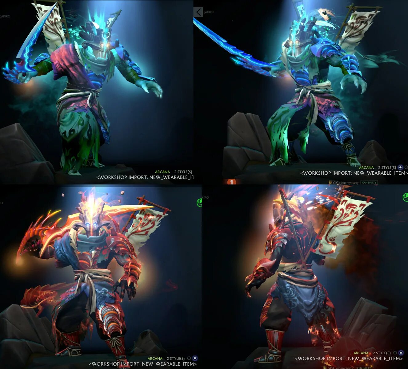 арканы героев dota 2.