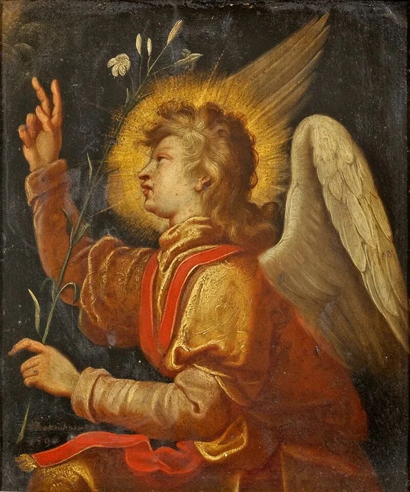 Картины Благовещение - ангел Габриэль. Архангел Гавриїл картина. Archangel gabriel