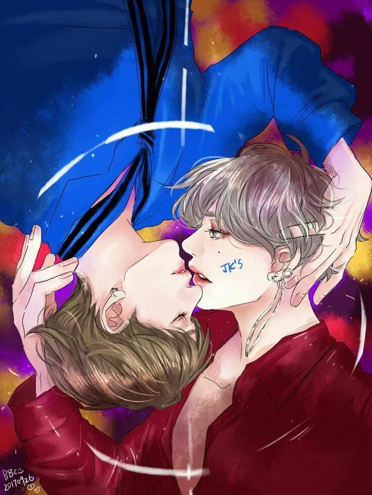 Вигуки БТС арт. BTS Vkook Art омегаверс. БТС арт 18 Вигуки. BTS Art 18 Вигуки. Фф вигуки эльфы