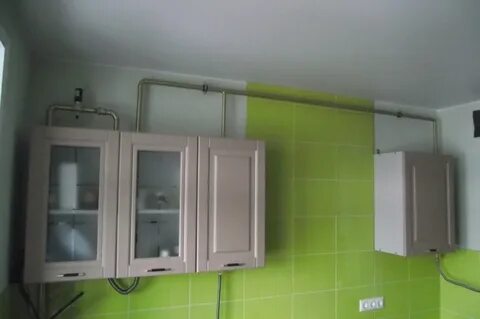 Мешают газовые трубы на кухне