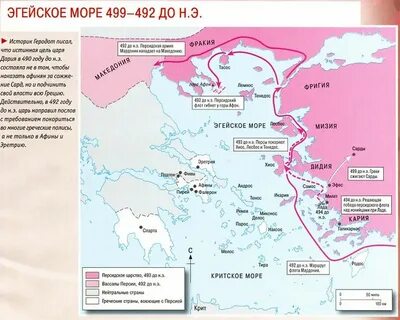 Морское сражение в эгейском море