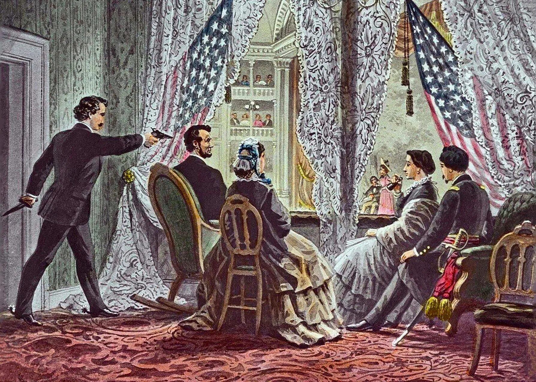 John Wilkes Booth Linkoln. Как умер линкольн
