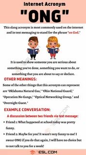 Ong meaning