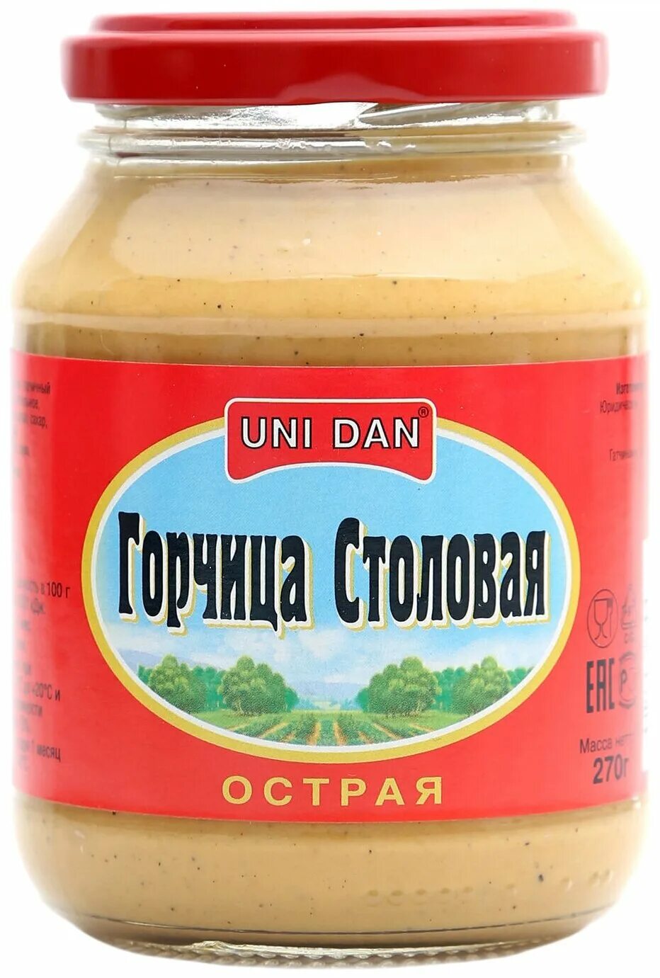Uni dan. Горчица uni dan. хрен uni dan столовый, 100 г. юнидан горчица острая 100г туб. горчица uni dan русская, 100 г.