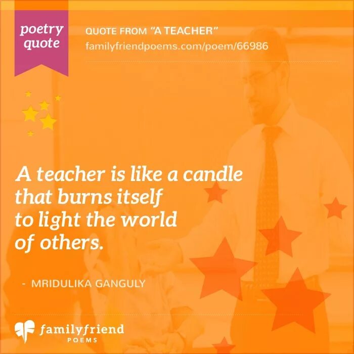 Teacher poem