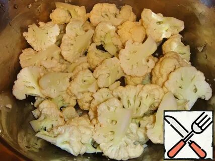 Пюре из замороженной цветной капусты
