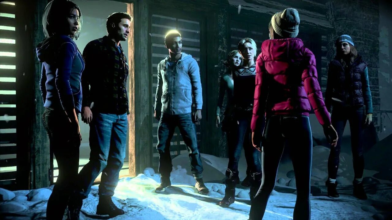Игра от создателей until dawn. Until dawn модели персонажей.
