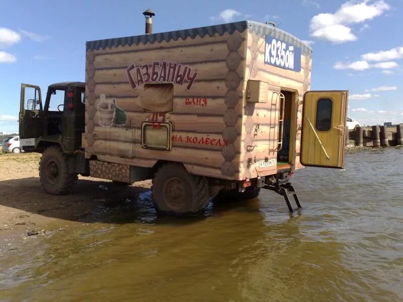 Баня на прицепе проект Баня прицеп часть 6 УАЗ 31512, 2,4 л, 1985 года другое DRIVE2