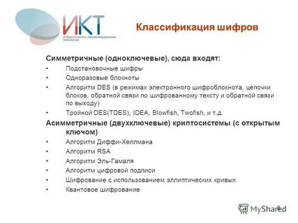 Классификационный шифр