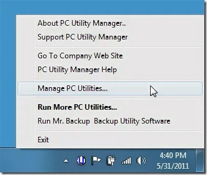 Pc utility