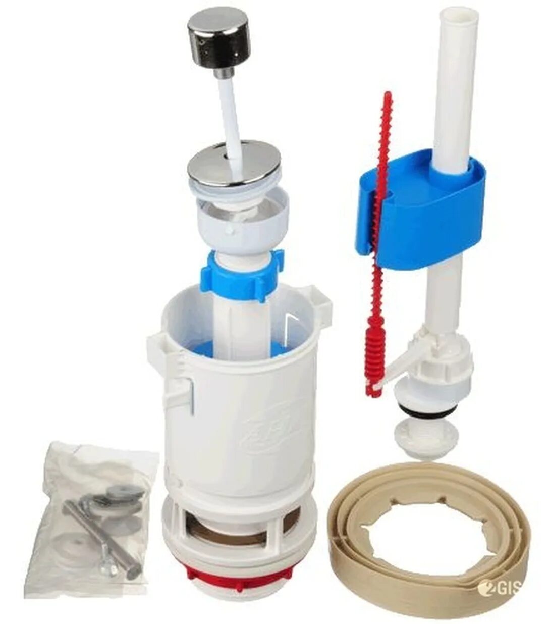 3. Подвод ас-17. 3 ниж/подвод хром/кнопка двойн. Арматура для бачка инкоэр, боковая подводка, шток/хром. Арматура для сливного бачка аб 77.