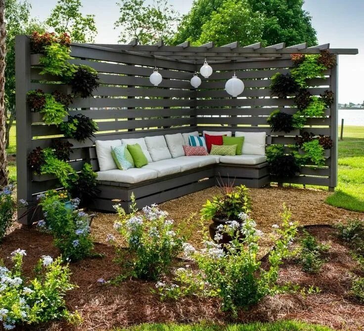 Small garden. Small garden