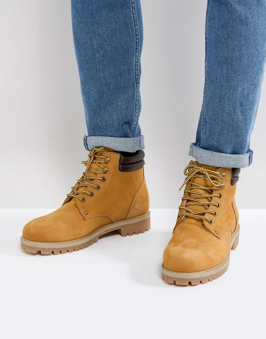 Тертые ботинки. Ботинки Jack Jones. Ботинки Jack Jones мужские. Ботинки из нубука Jack & Jones. Jack & Jones Nubuck Boots with warm lining.