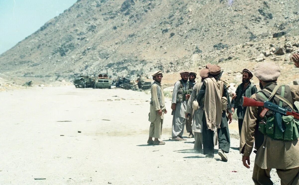 Моджахеды в Афганистане 1979-1989.