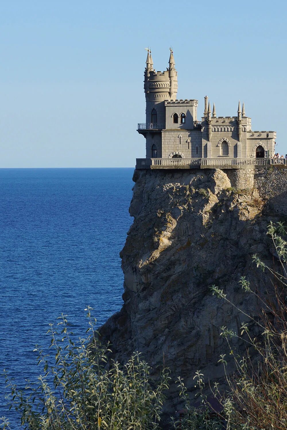 Замок Ласточкино гнездо в Крыму. Ласточкино гнездо 2011. Скала ласточкино гнездо