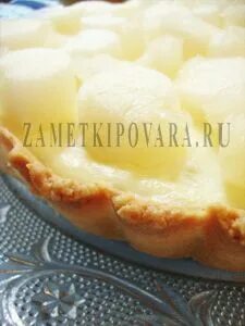 Пирог с дыней